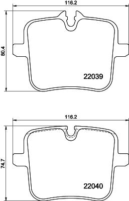HELLA 8DB 355 037-991 Číslo výrobce: 22039. EAN: 4082300729917.