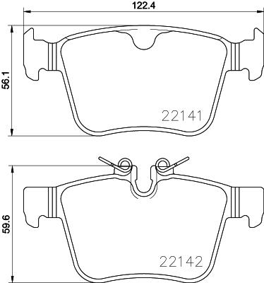 HELLA 8DB 355 023-361 Číslo výrobce: 22141. EAN: 4082300598254.