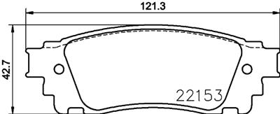HELLA 8DB 355 024-631 Číslo výrobce: 22153. EAN: 4082300599527.