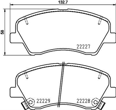HELLA 8DB 355 036-501 Číslo výrobce: 22227. EAN: 4082300728422.