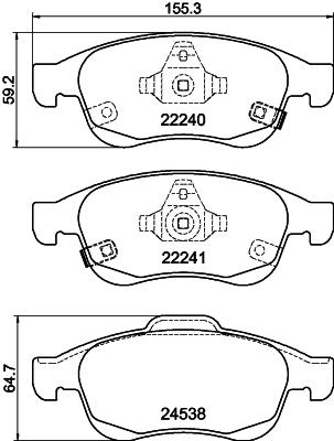HELLA 8DB 355 023-251 Číslo výrobce: 22240. EAN: 4082300598148.
