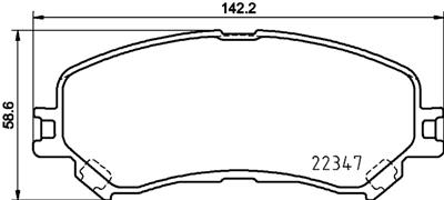 HELLA 8DB 355 025-081 Číslo výrobce: 22347. EAN: 4082300599978.
