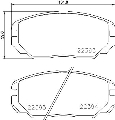 HELLA 8DB 355 024-891 Číslo výrobce: 22393. EAN: 4082300599787.