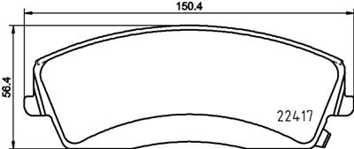 HELLA 8DB 355 025-001 Číslo výrobce: 22417. EAN: 4082300599893.