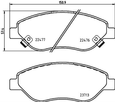 HELLA 8DB 355 025-631 Číslo výrobce: 22476. EAN: 4082300600520.