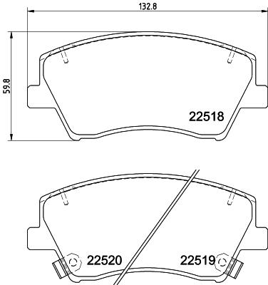 HELLA 8DB 355 039-041 Číslo výrobce: 22518. EAN: 4082300730968.