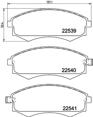 HELLA 8DB 355 032-081 Číslo výrobce: 22539. EAN: 4082300690569.