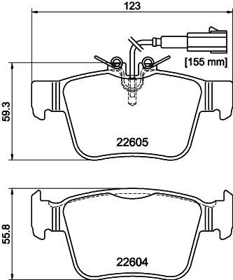 HELLA 8DB 355 025-881 Číslo výrobce: 22141. EAN: 4082300600773.