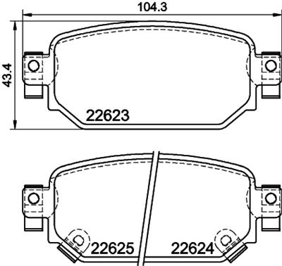 HELLA 8DB 355 039-141 Číslo výrobce: 22623. EAN: 4082300731064.