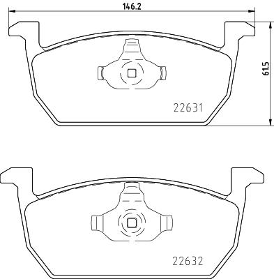 HELLA 8DB 355 032-951 Číslo výrobce: 22631. EAN: 4082300691436.