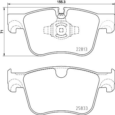 HELLA 8DB 355 036-491 Číslo výrobce: 22813. EAN: 4082300728415.