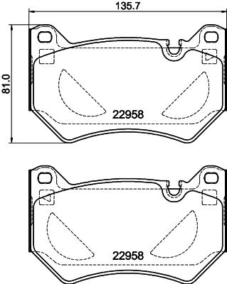 HELLA 8DB 355 039-511 Číslo výrobce: 22958. EAN: 4082300731439.