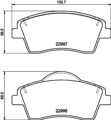 HELLA 8DB 355 040-351 Číslo výrobce: 22997. EAN: 4082300732276.