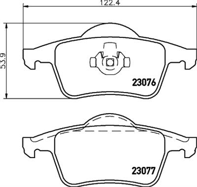 HELLA 8DB 355 008-871 Číslo výrobce: 23076. EAN: 4082300353181.