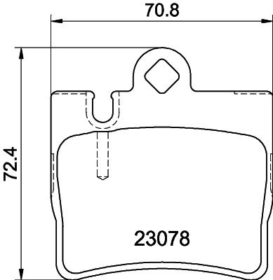 HELLA 8DB 355 008-711 Číslo výrobce: 23078. EAN: 4082300353020.
