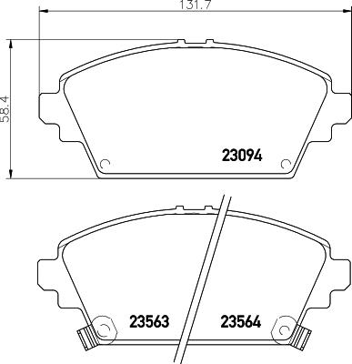 HELLA 8DB 355 017-171 Číslo výrobce: 23094. EAN: 4082300361483.