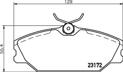 HELLA 8DB 355 019-391 Číslo výrobce: 23172. EAN: 4082300363708.