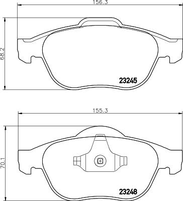 HELLA 8DB 355 009-111 Číslo výrobce: 23245. EAN: 4082300353426.