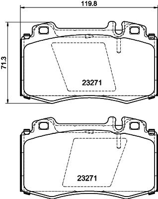 HELLA 8DB 355 008-691 Číslo výrobce: 23271. EAN: 4082300353006.