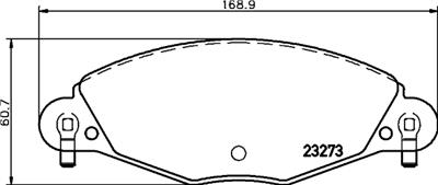 HELLA 8DB 355 019-421 Číslo výrobce: 23273. EAN: 4082300363739.