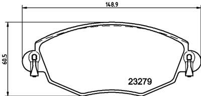 HELLA 8DB 355 009-071 Číslo výrobce: 23279. EAN: 4082300353389.