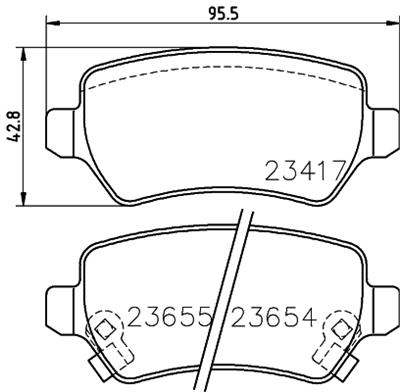 HELLA 8DB 355 018-781 Číslo výrobce: 23417. EAN: 4082300363098.