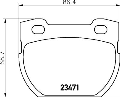 HELLA 8DB 355 019-231 Číslo výrobce: 23471. EAN: 4082300363548.