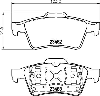 HELLA 8DB 355 009-121 Číslo výrobce: 23482. EAN: 4082300353433.