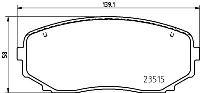 HELLA 8DB 355 037-911 Číslo výrobce: 23515. EAN: 4082300729832.