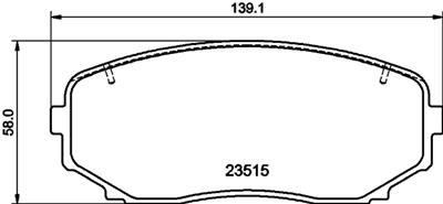 HELLA 8DB 355 032-941 Číslo výrobce: 23515. EAN: 4082300691429.