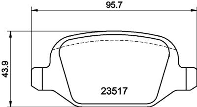 HELLA 8DB 355 009-361 Číslo výrobce: 23517. EAN: 4082300353679.