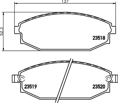 HELLA 8DB 355 009-961 Číslo výrobce: 23518. EAN: 4082300354270.