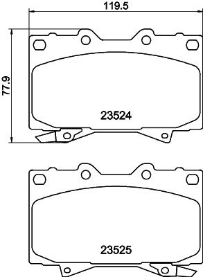 HELLA 8DB 355 009-371 Číslo výrobce: 23524. EAN: 4082300353686.