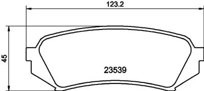 HELLA 8DB 355 009-391 Číslo výrobce: 23539. EAN: 4082300353709.
