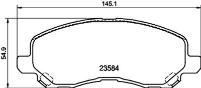 HELLA 8DB 355 009-671 Číslo výrobce: 23584. EAN: 4082300353983.