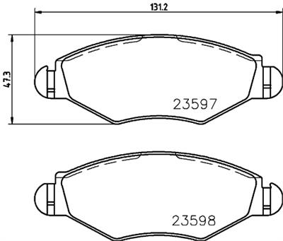 HELLA 8DB 355 009-411 Číslo výrobce: 23597. EAN: 4082300353723.