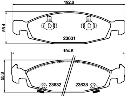HELLA 8DB 355 009-881 Číslo výrobce: 23631. EAN: 4082300354195.
