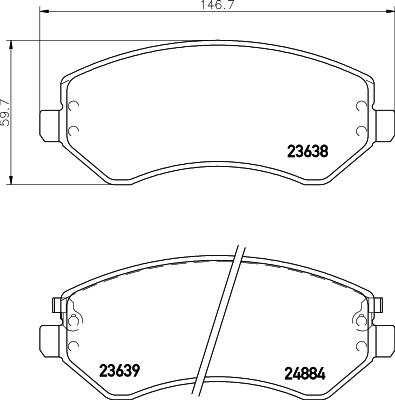 HELLA 8DB 355 010-051 Číslo výrobce: 23638. EAN: 4082300354362.
