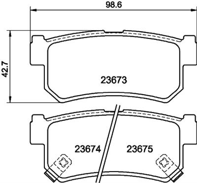 HELLA 8DB 355 012-501 Číslo výrobce: 23673. EAN: 4082300356816.