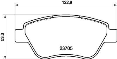 HELLA 8DB 355 011-871 Číslo výrobce: 23705. EAN: 4082300356182.