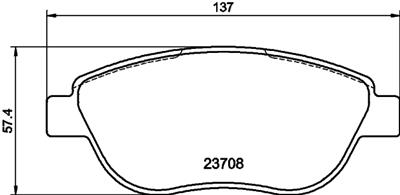 HELLA 8DB 355 011-331 Číslo výrobce: 23708. EAN: 4082300355642.