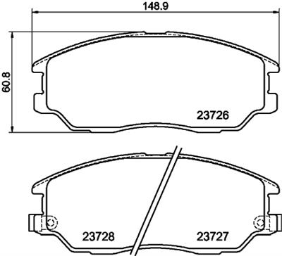 HELLA 8DB 355 010-861 Číslo výrobce: 23726. EAN: 4082300355178.