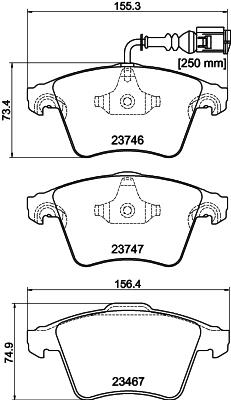HELLA 8DB 355 011-441 Číslo výrobce: 23467. EAN: 4082300355758.
