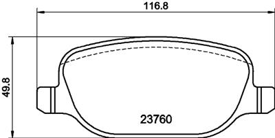 HELLA 8DB 355 006-741 Číslo výrobce: 23760. EAN: 4082300351057.