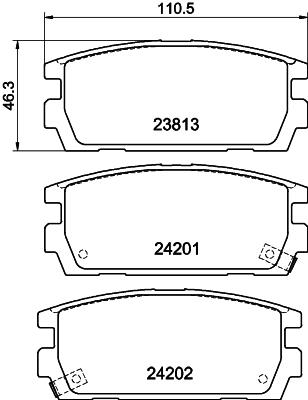 HELLA 8DB 355 011-841 Číslo výrobce: 23813. EAN: 4082300356151.