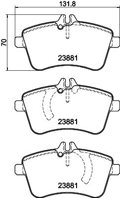 HELLA 8DB 355 010-331 Číslo výrobce: 23881. EAN: 4082300354645.
