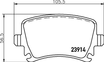 HELLA 8DB 355 010-601 Číslo výrobce: 23914. EAN: 4082300354911.