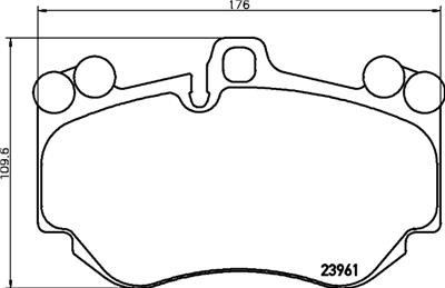 HELLA 8DB 355 011-011 Číslo výrobce: 23961. EAN: 4082300355321.