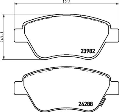 HELLA 8DB 355 012-831 Číslo výrobce: 23982. EAN: 4082300357141.