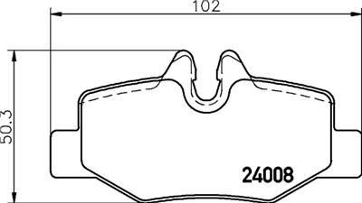 HELLA 8DB 355 010-661 Číslo výrobce: 24008. EAN: 4082300354973.